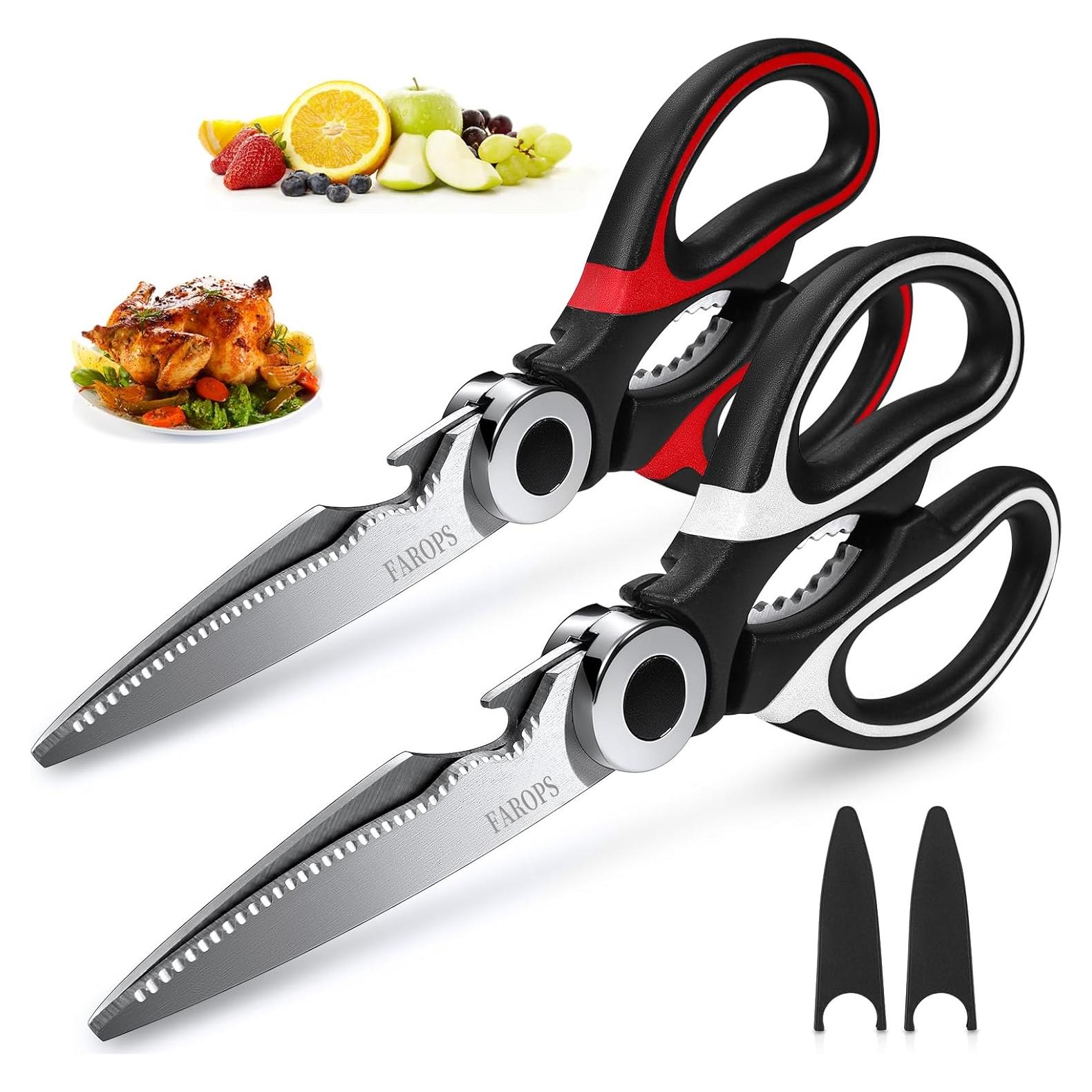 Tijeras de Cocina Multifuncionales FAROPS 20.8 cm Acero Inoxidable