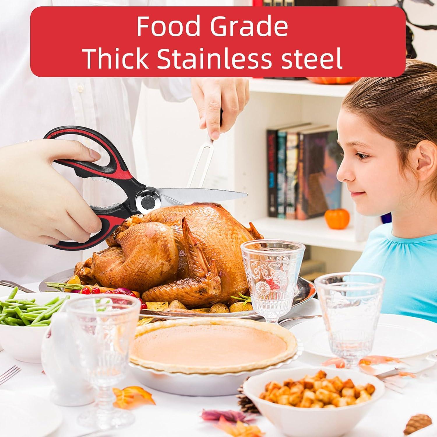 Tijeras de Cocina Multifuncionales FAROPS 20.8 cm Acero Inoxidable