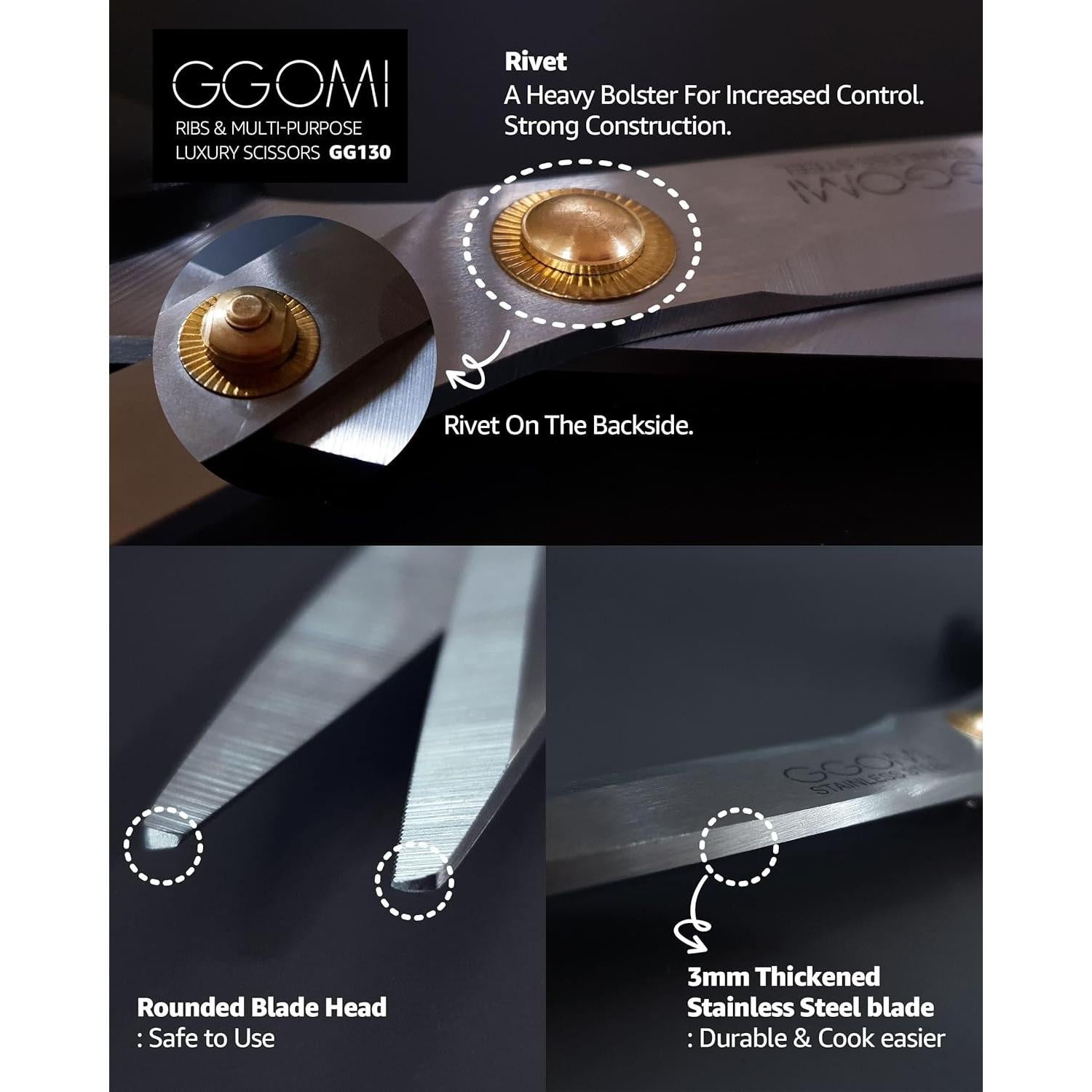 Tijeras de Cocina GGOMI para Carne Kalbi 26 cm Acero Inoxidable