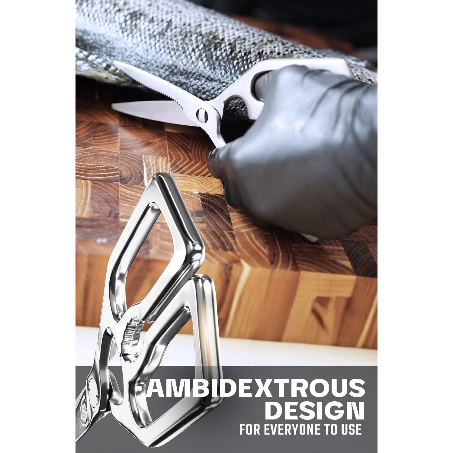 Tijeras de Cocina Dalstrong Ambidiestras - Acero Inoxidable 20.8 cm