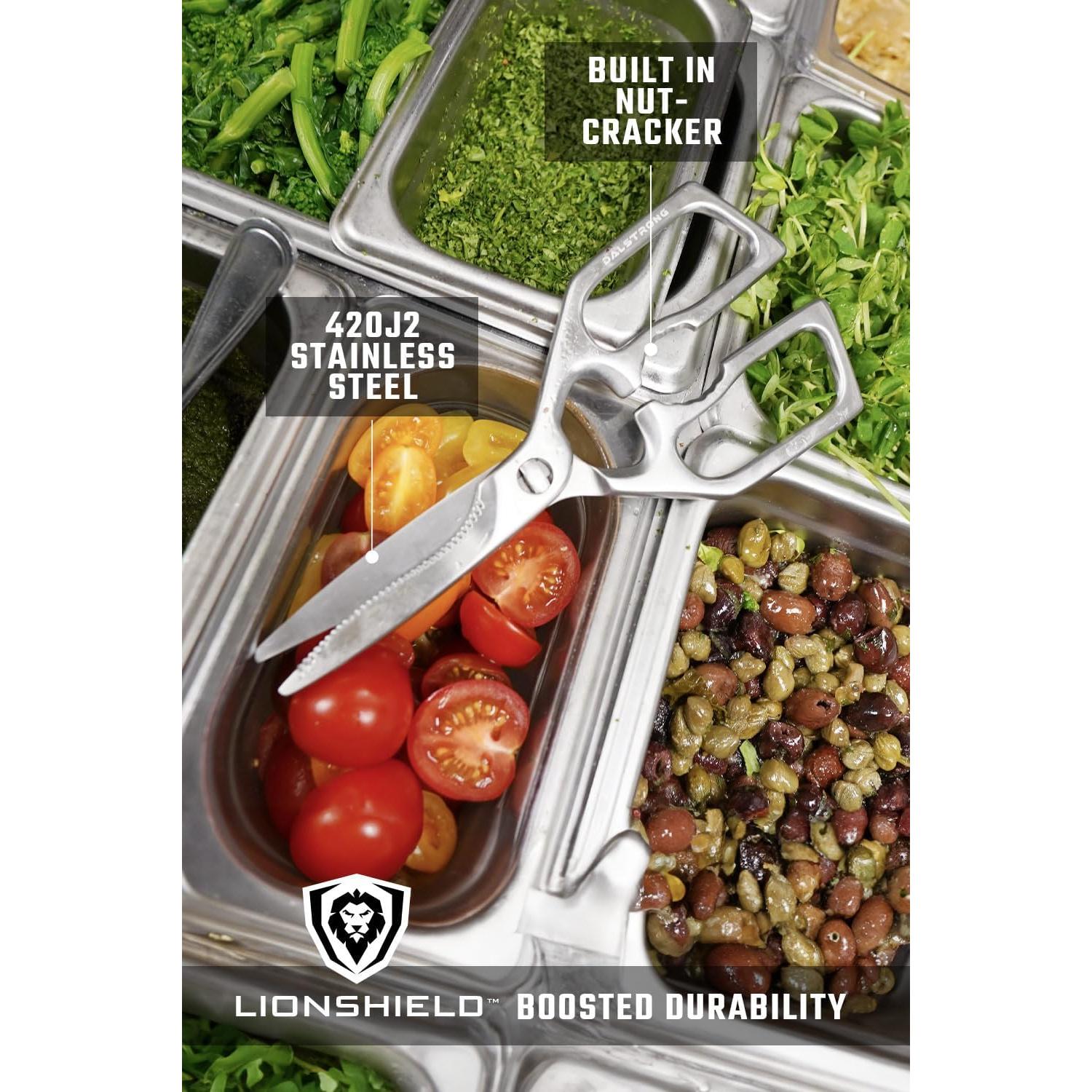 Tijeras de Cocina Dalstrong Ambidiestras - Acero Inoxidable 20.8 cm