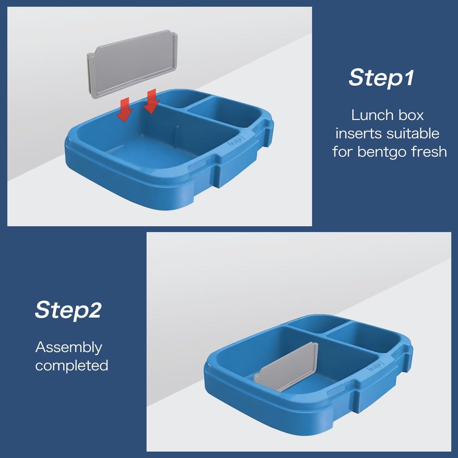 Divisor de Inserción para Caja de Almuerzo Bentgo Fresh - 2 Piezas