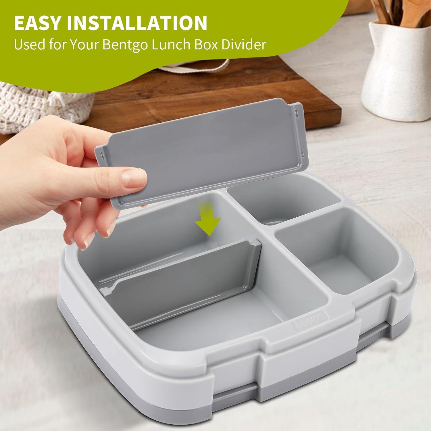 Divisores de Silicona Axlksia para Caja de Almuerzo Bentgo - 3 Pcs