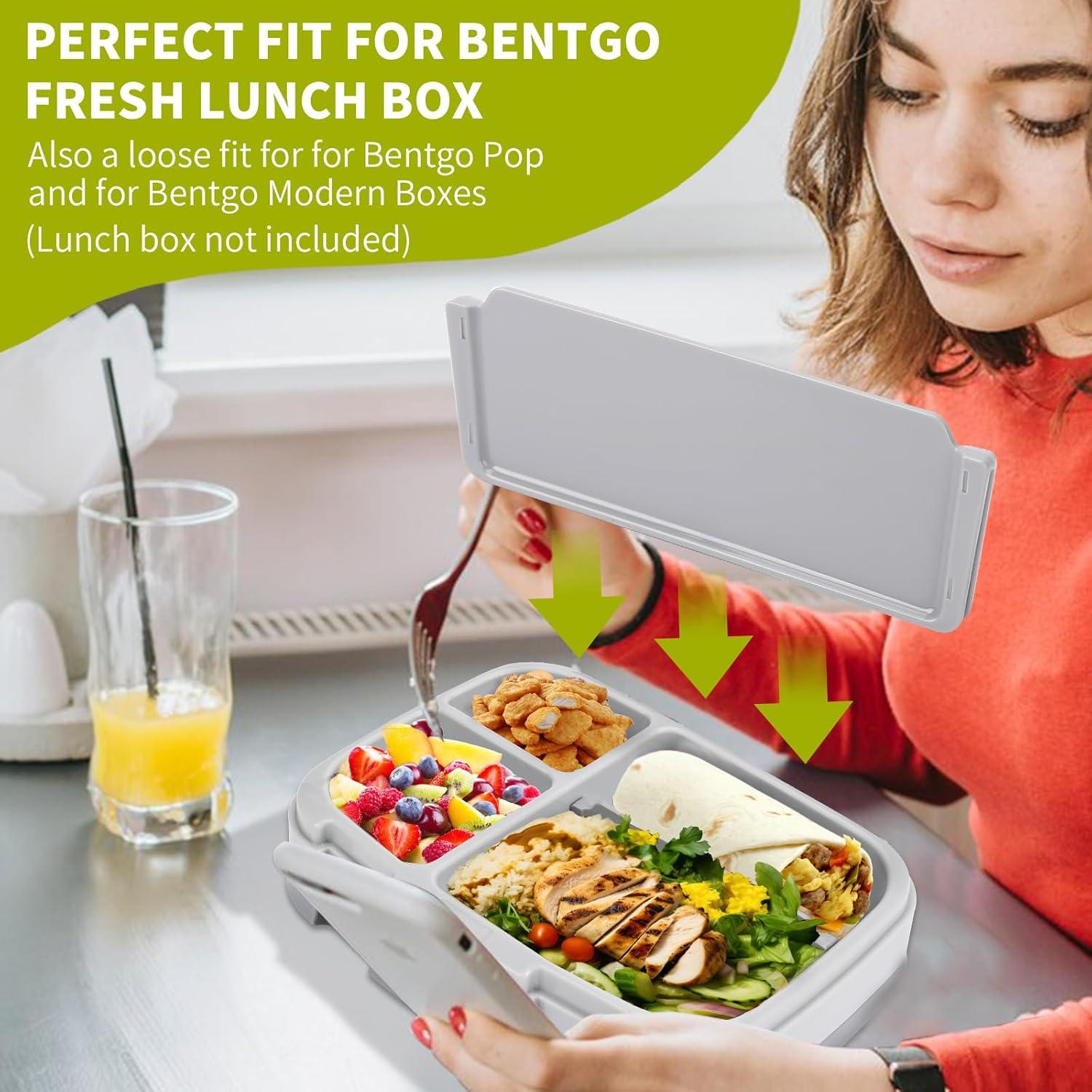 Divisores de Silicona Axlksia para Caja de Almuerzo Bentgo - 3 Pcs