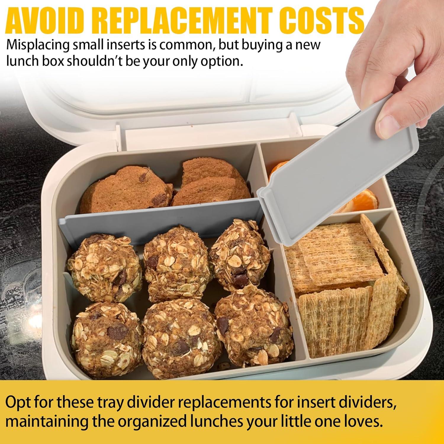 Divisores para Bandejas de Almuerzo VIKOS - Paquete de 4