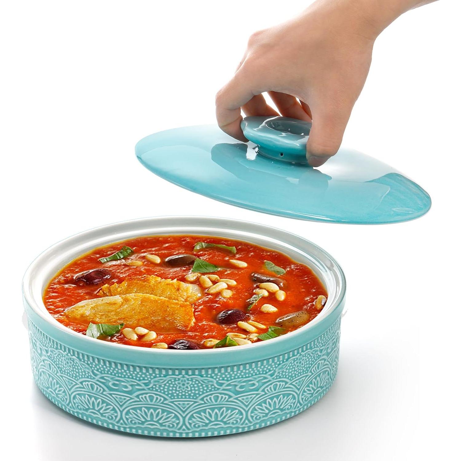 Calentador de Tortillas Cerámica Noamus 21.6 cm Apto Microondas