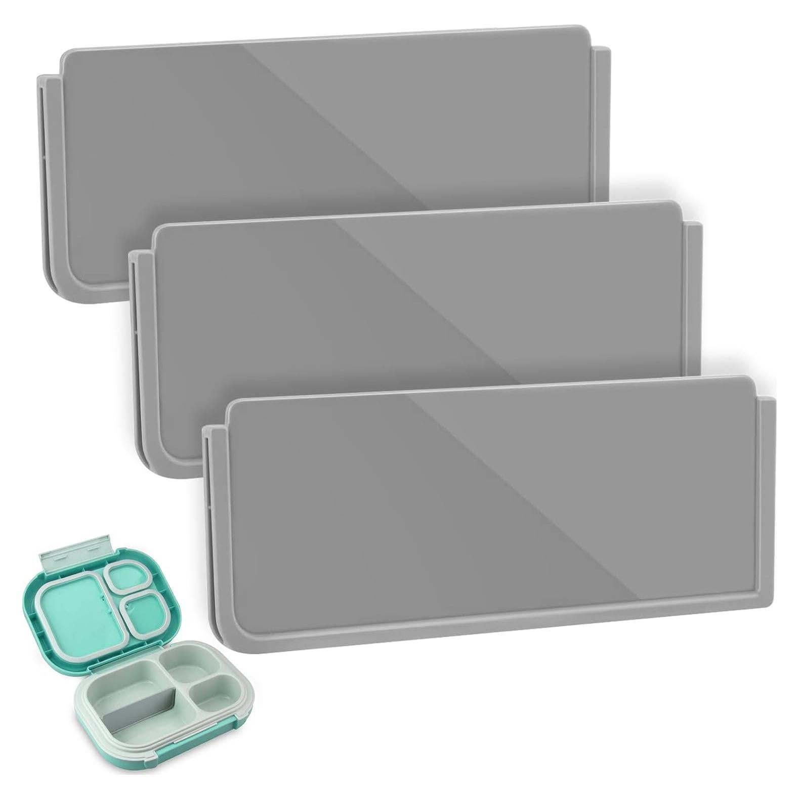 Divisor de caja de almuerzo Bentgo Modern - 3 piezas gris