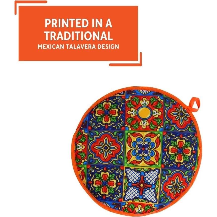 Calentador de Tortillas IMUSA 30.48 cm Talavera Microondas