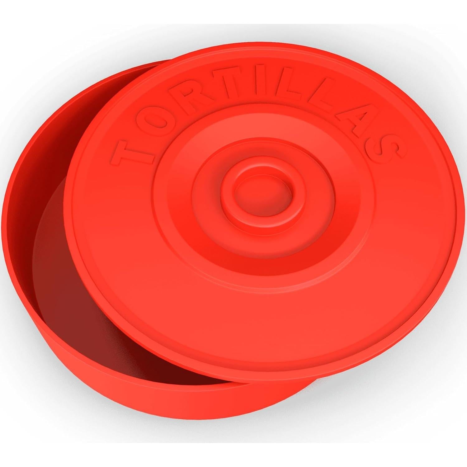 Calentador de Tortillas Rojo A TODA LECHE 21.6 cm Microondas