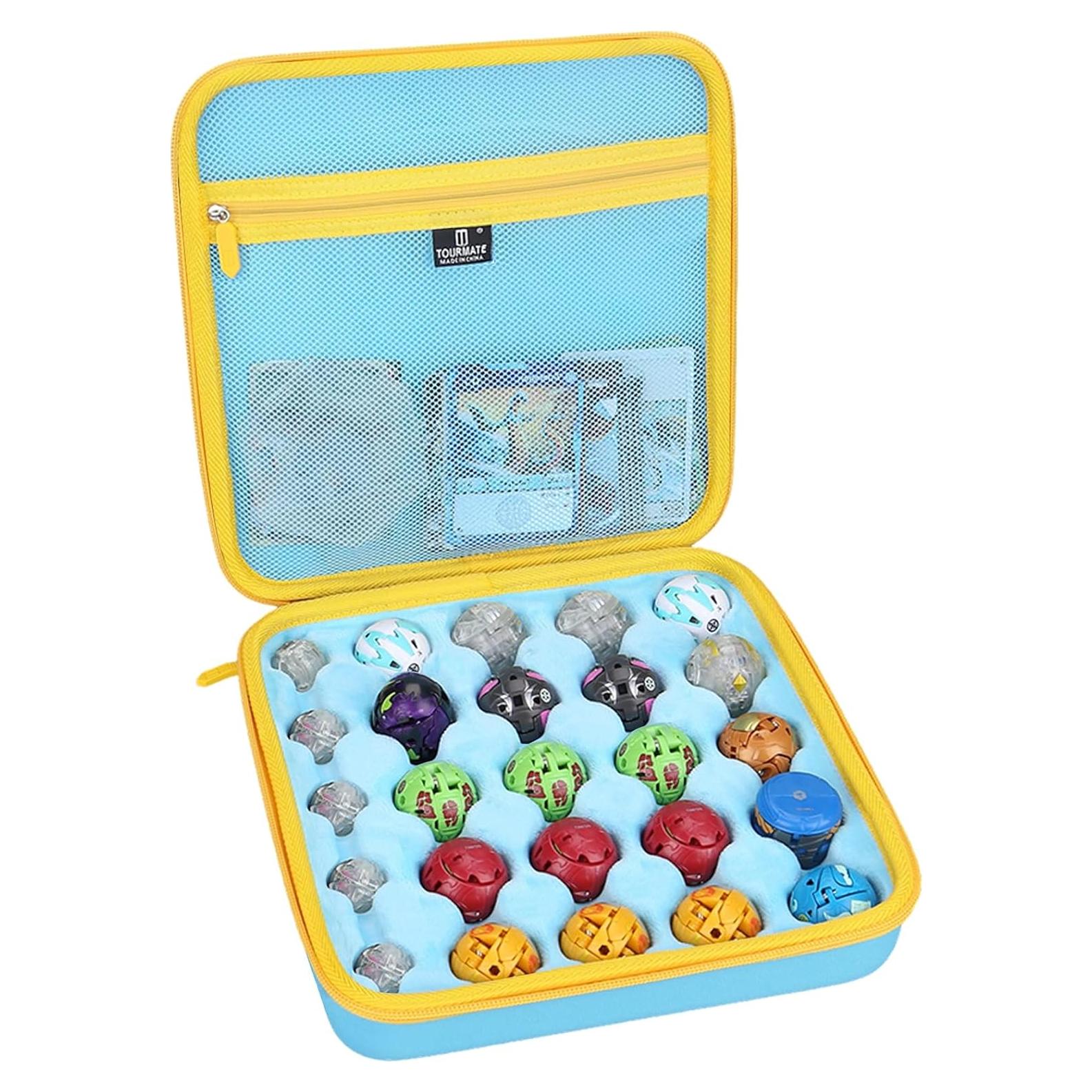 Caja de Almacenamiento Tourmate para Juguetes Bakugan 25pcs