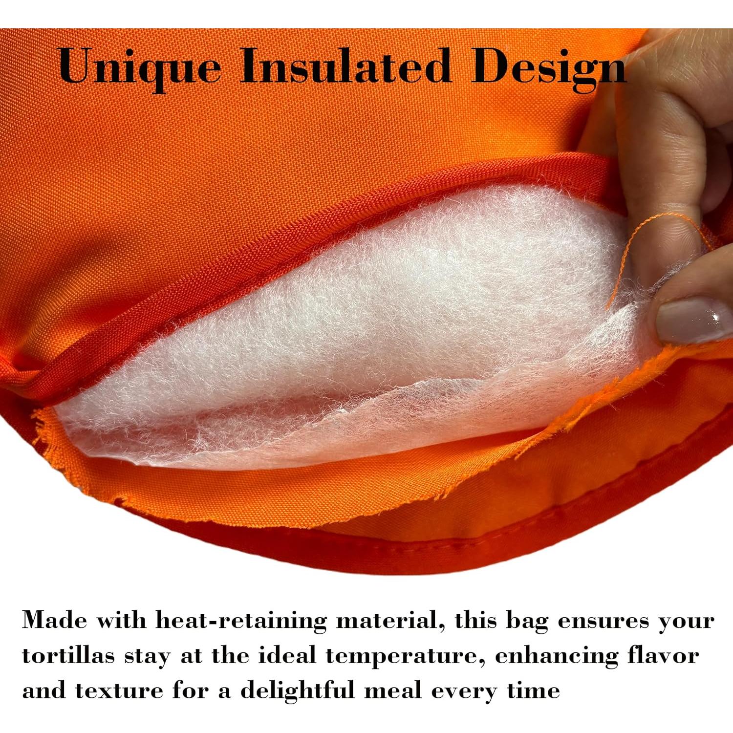 Bolsa Calentadora de Tortillas HOMUS 30.48 cm Aislada y Lavable
