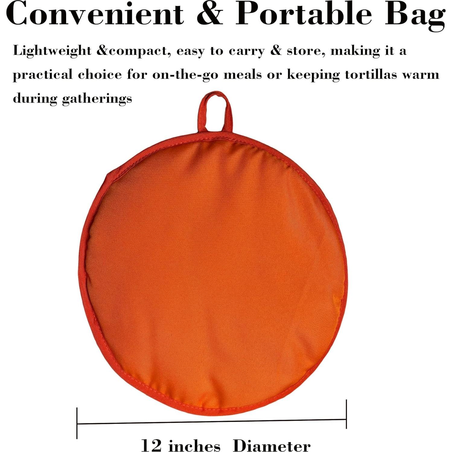 Bolsa Calentadora de Tortillas HOMUS 30.48 cm Aislada y Lavable
