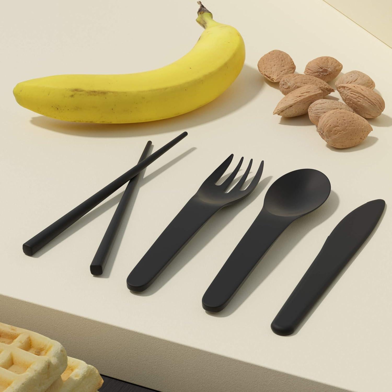 Accesorios Bento Box BentoHeaven - Cubiertos, Tazón y Más