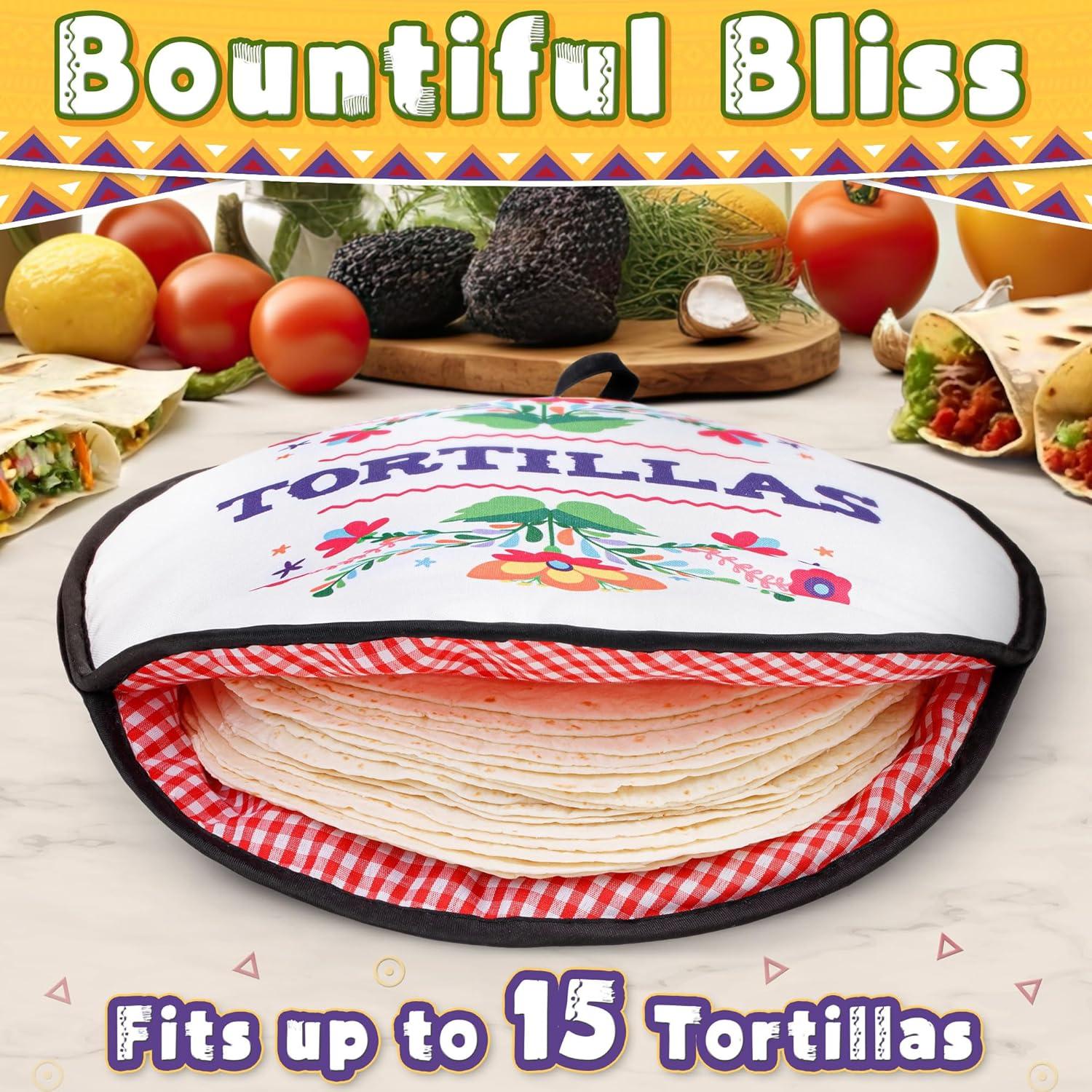 Bolsa Calentadora de Tortillas PixiPy 30.48 cm Aislada Microondas