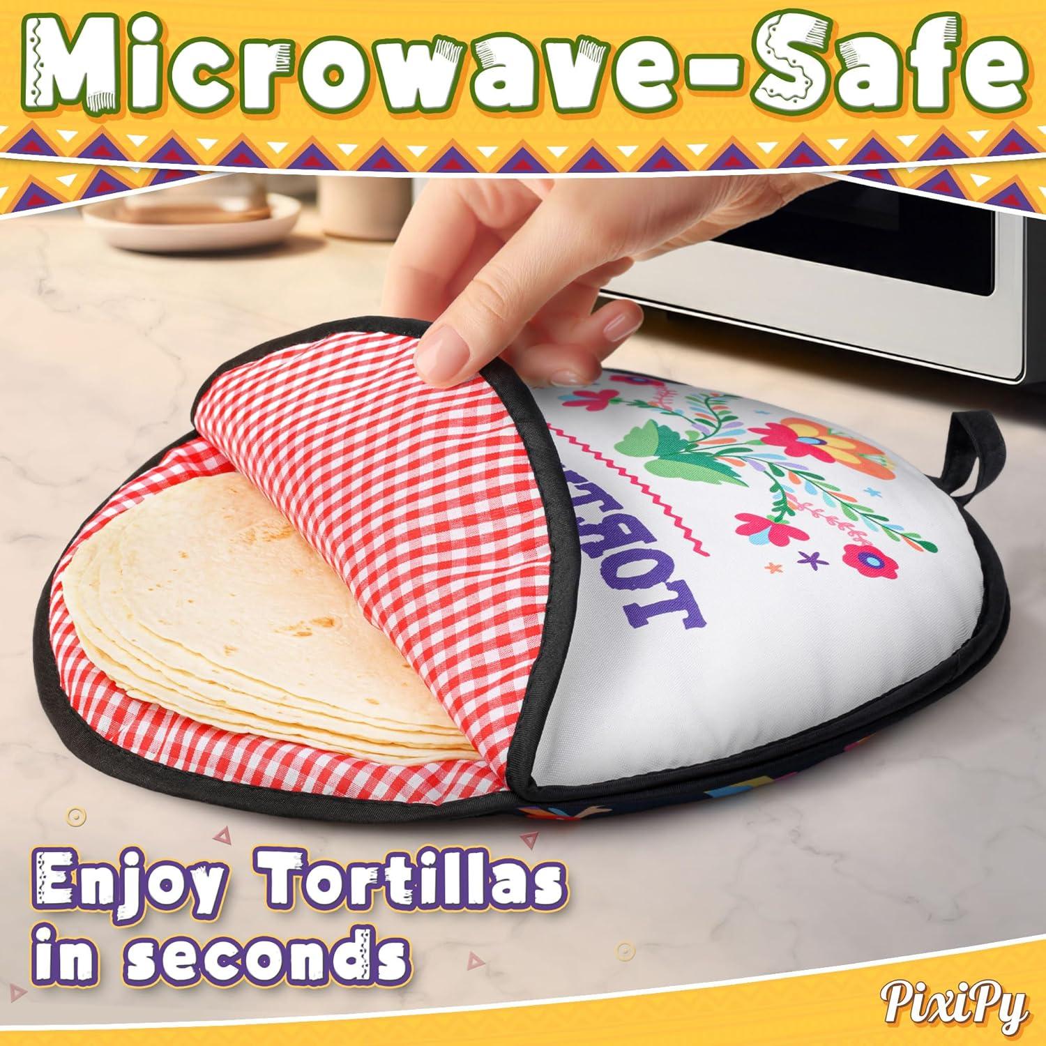Bolsa Calentadora de Tortillas PixiPy 30.48 cm Aislada Microondas