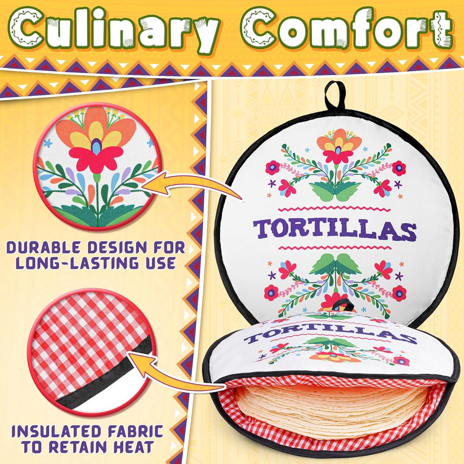 Bolsa Calentadora de Tortillas PixiPy 30.48 cm Aislada Microondas