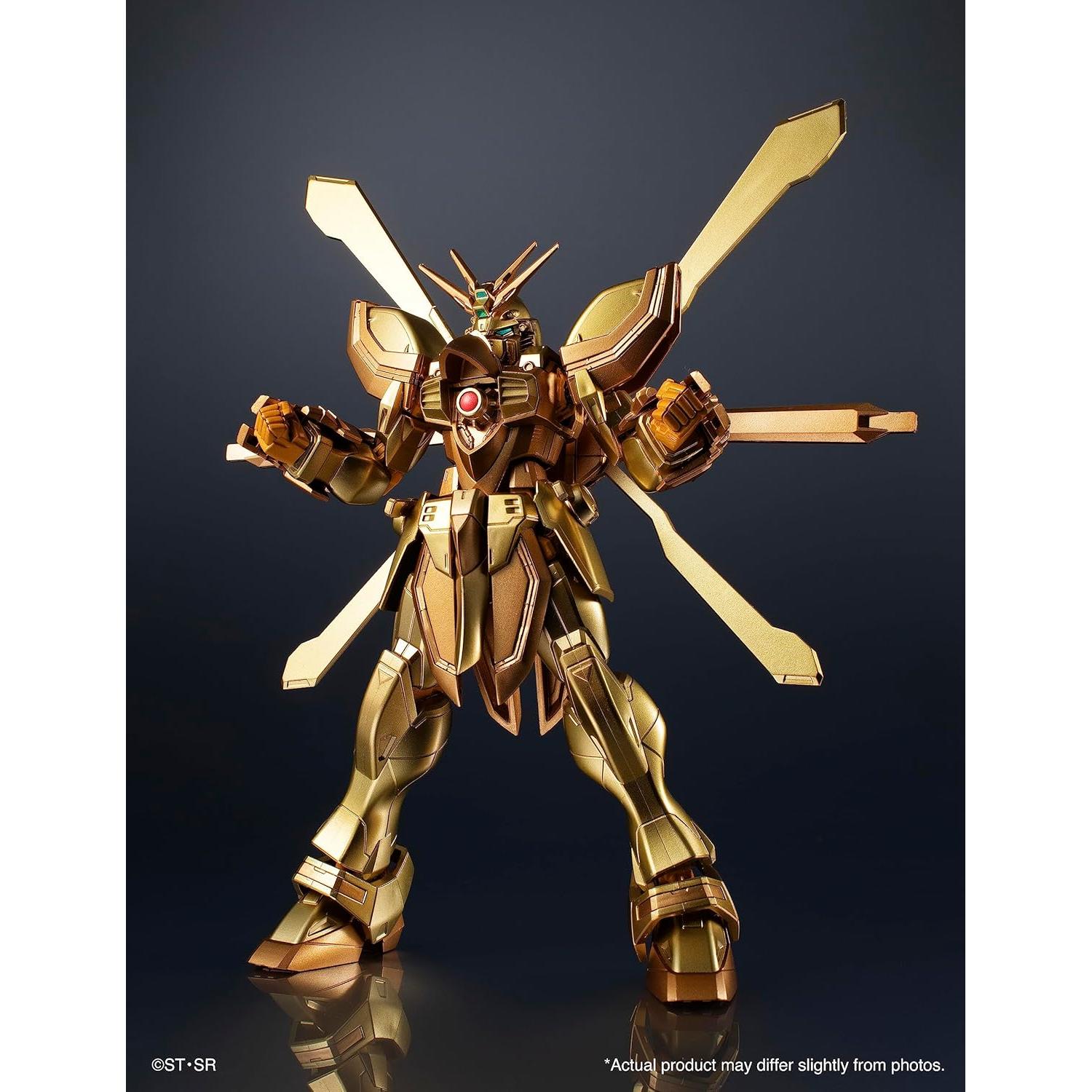 TAMASHII Nations - Mobile Fighter G Gundam - GF13-017NJII Burning Gundam (Meikyousisui), Gundam Universe Action Figure (Amazon Exclusive)