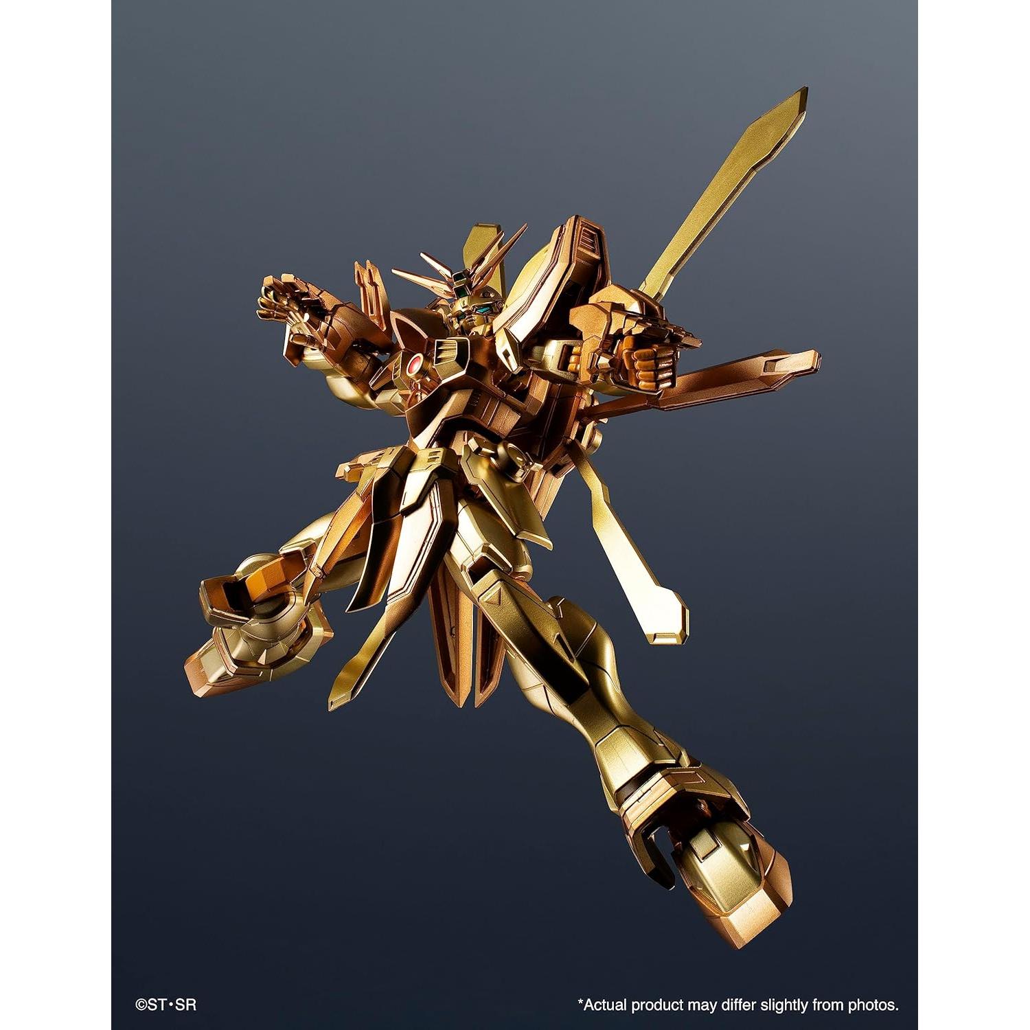 TAMASHII Nations - Mobile Fighter G Gundam - GF13-017NJII Burning Gundam (Meikyousisui), Gundam Universe Action Figure (Amazon Exclusive)