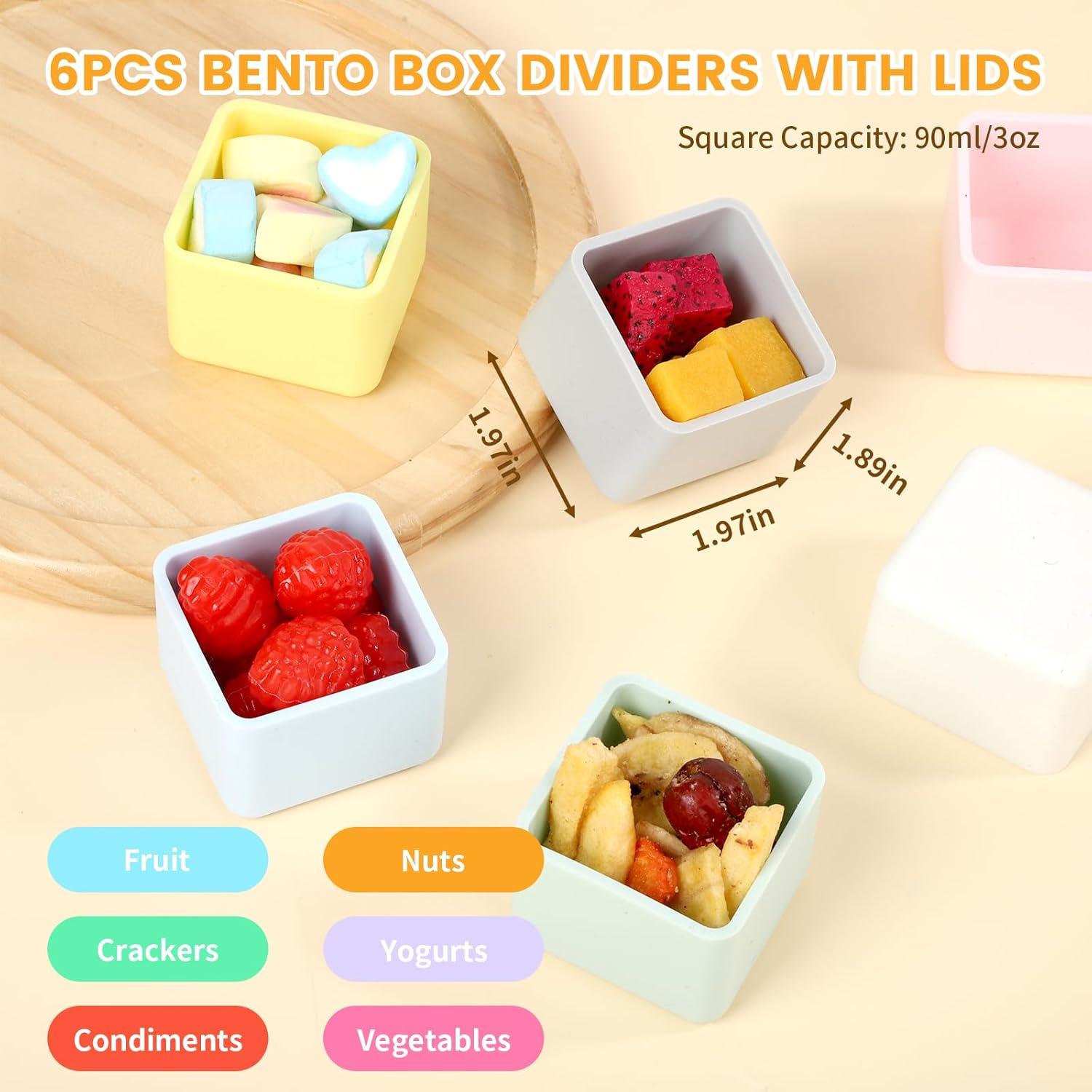 Divisores de Caja Bento de Silicona LTGUIJIAO - 9 Compartimentos