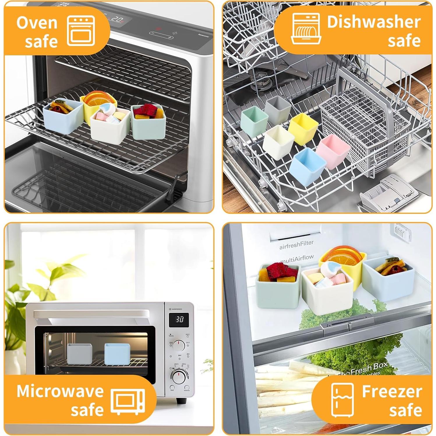 Divisores de Caja Bento de Silicona LTGUIJIAO - 9 Compartimentos