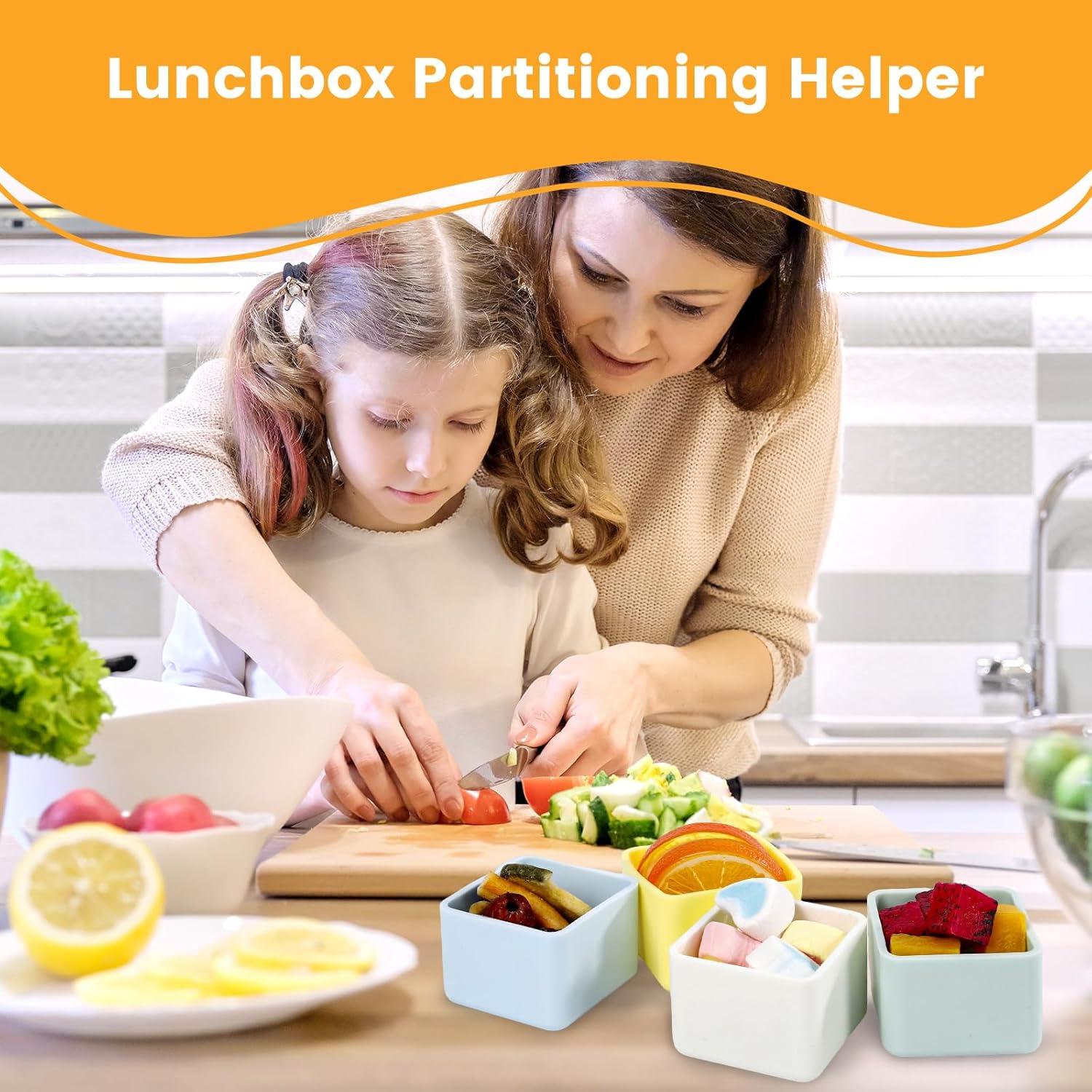 Divisores de Caja Bento de Silicona LTGUIJIAO - 9 Compartimentos