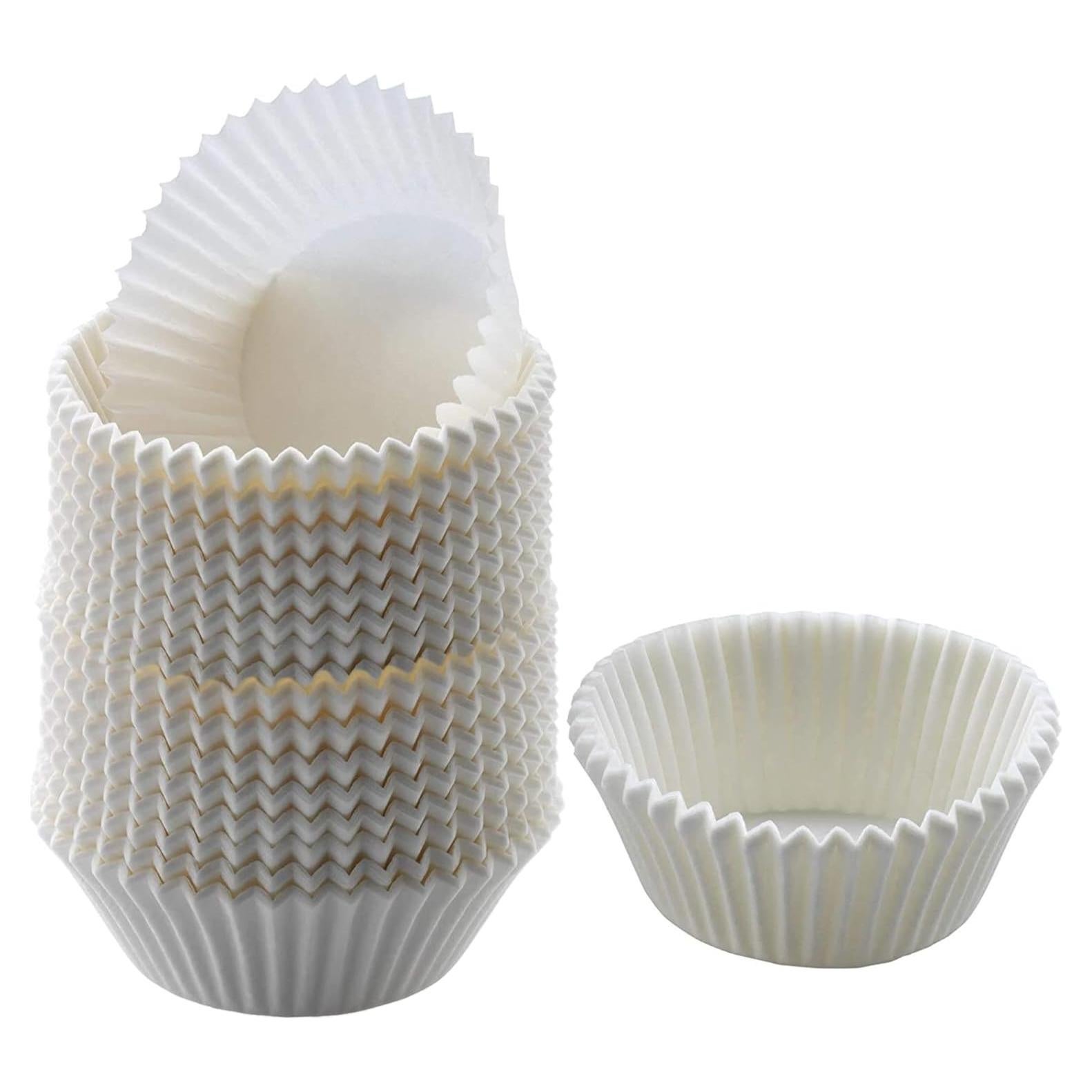 Forros de Cupcake KPKitchen Blancos 300 Unidades 6.9 cm
