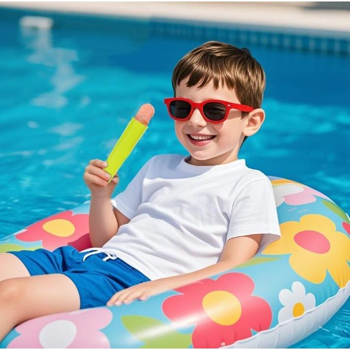 Moldes de Paletas de Silicona 8 Pcs - Reutilizables y Sin Goteo