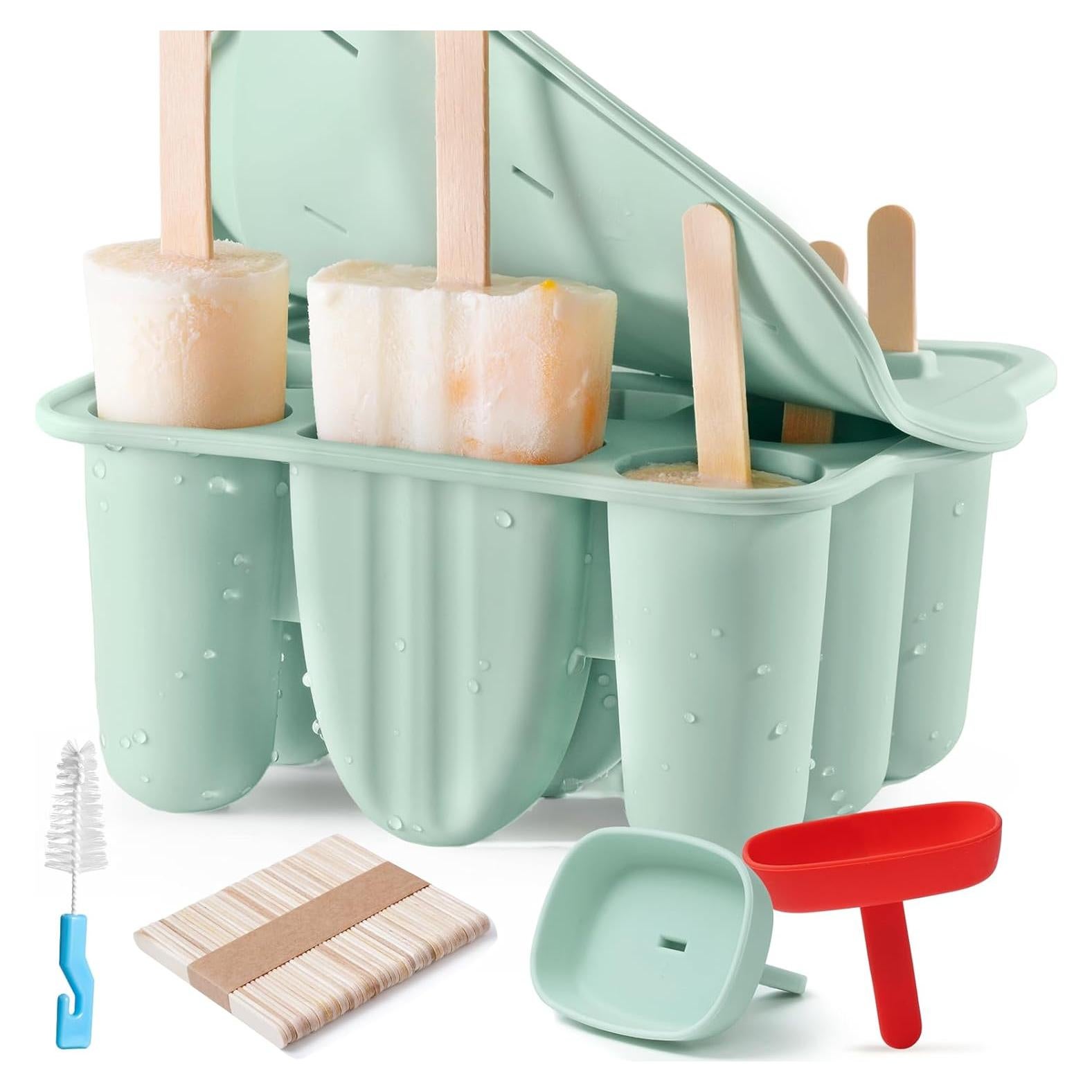 Molde de Paletas de Silicona MEETRUE 9 Cavidades para Niños