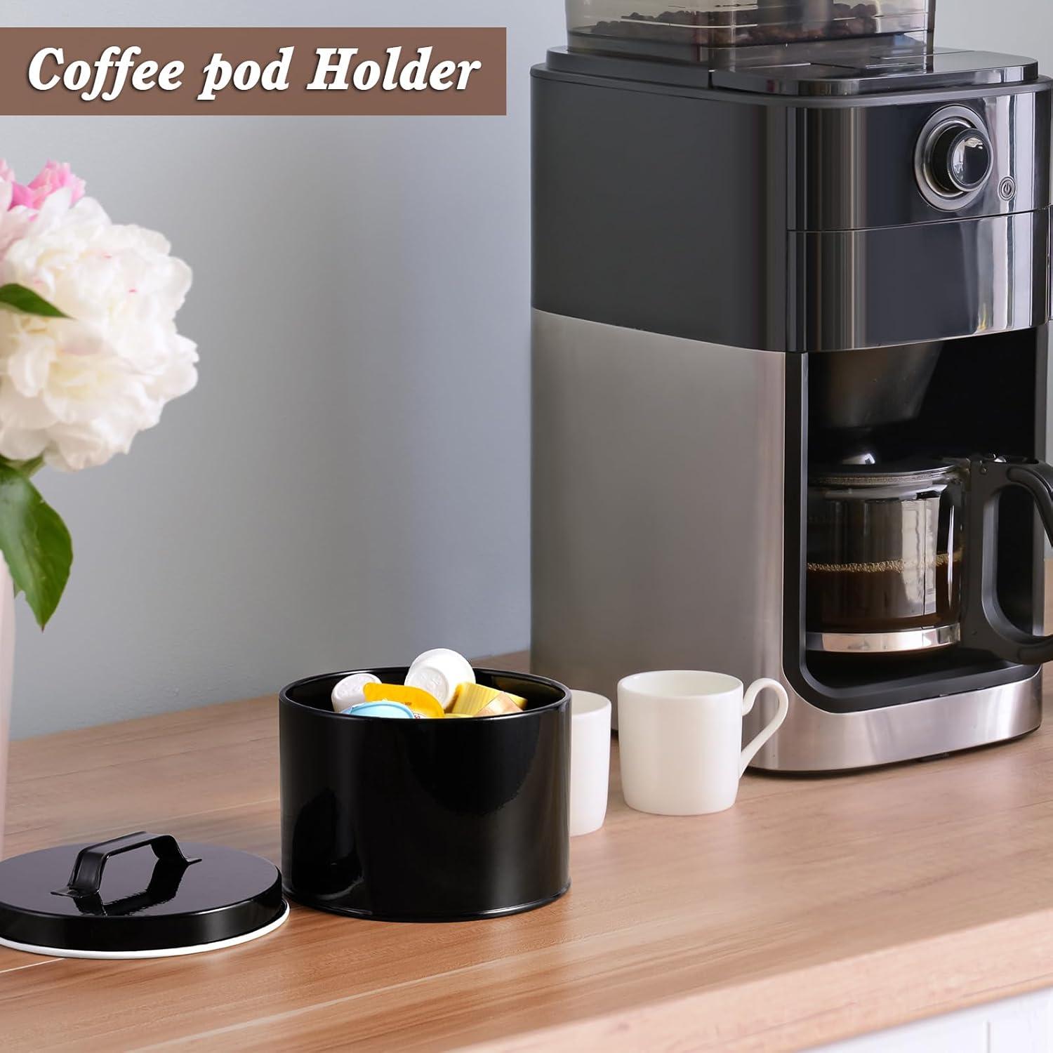 Soporte para Filtros de Café DRASTAR Negro con Tapa