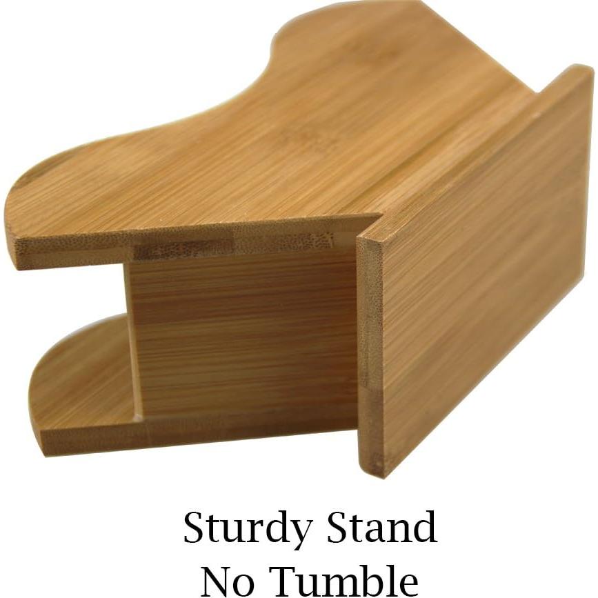 Soporte de Filtro de Café de Bambú Unibene - Organizador Cuadrado