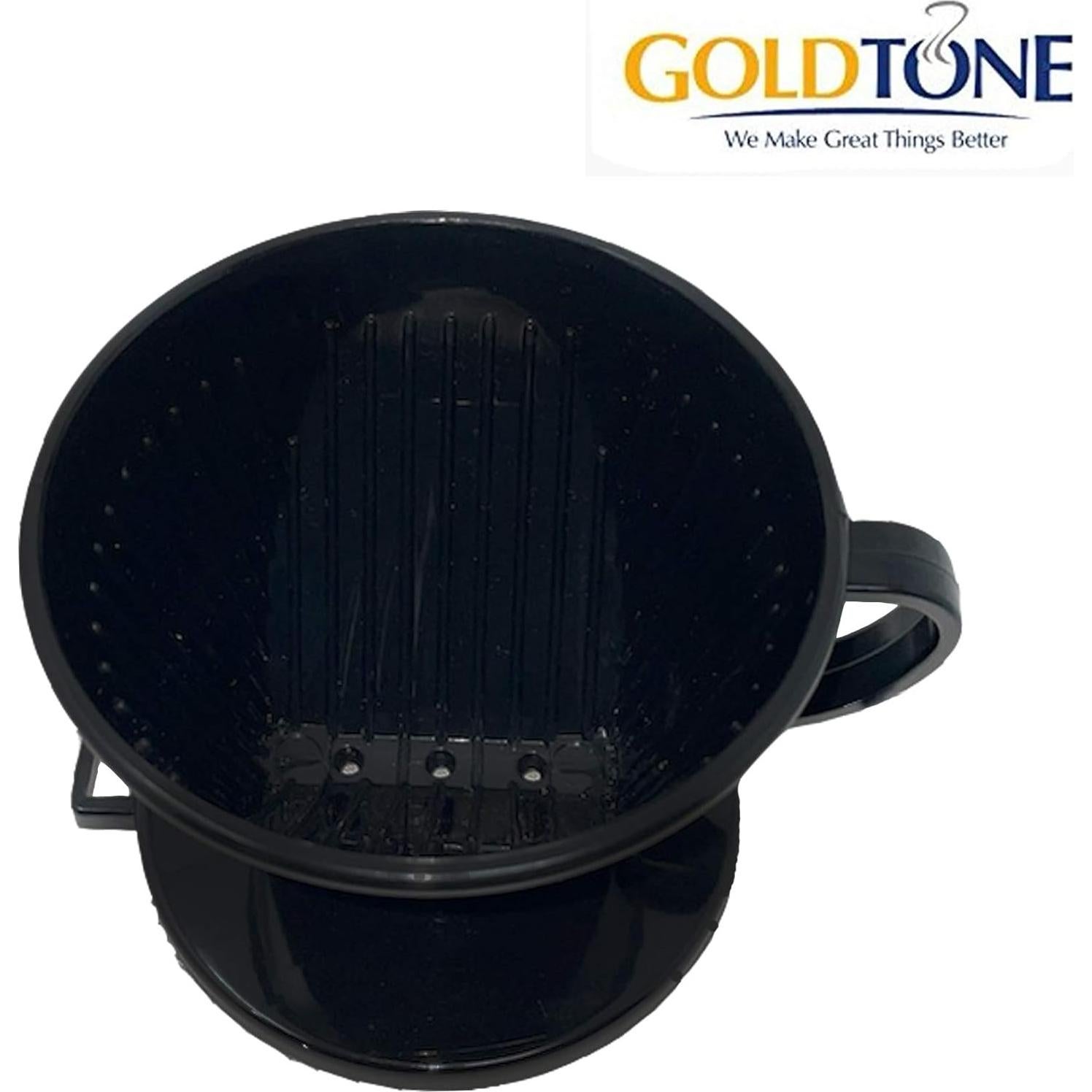 Filtro de café de goteo portátil GoldTone cono #2 libre BPA 1-6 tazas