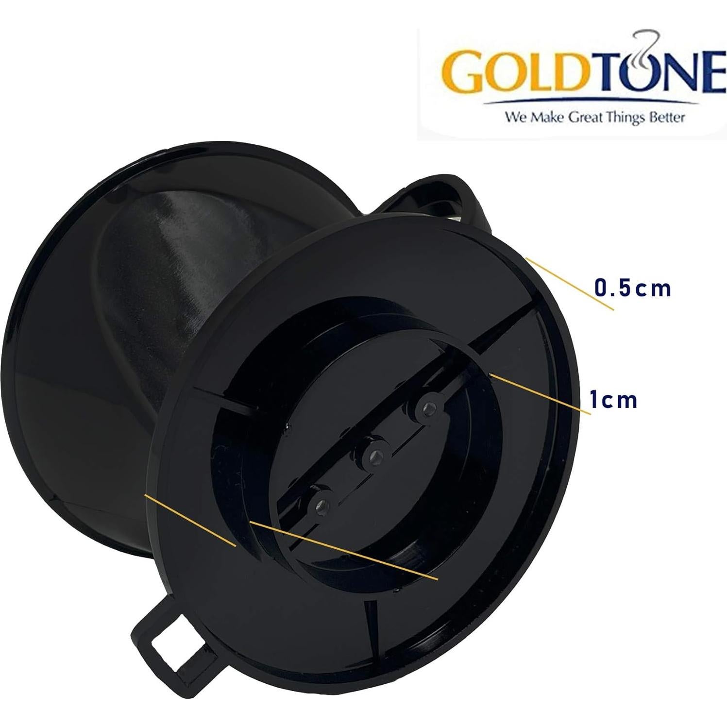 Filtro de café de goteo portátil GoldTone cono #2 libre BPA 1-6 tazas