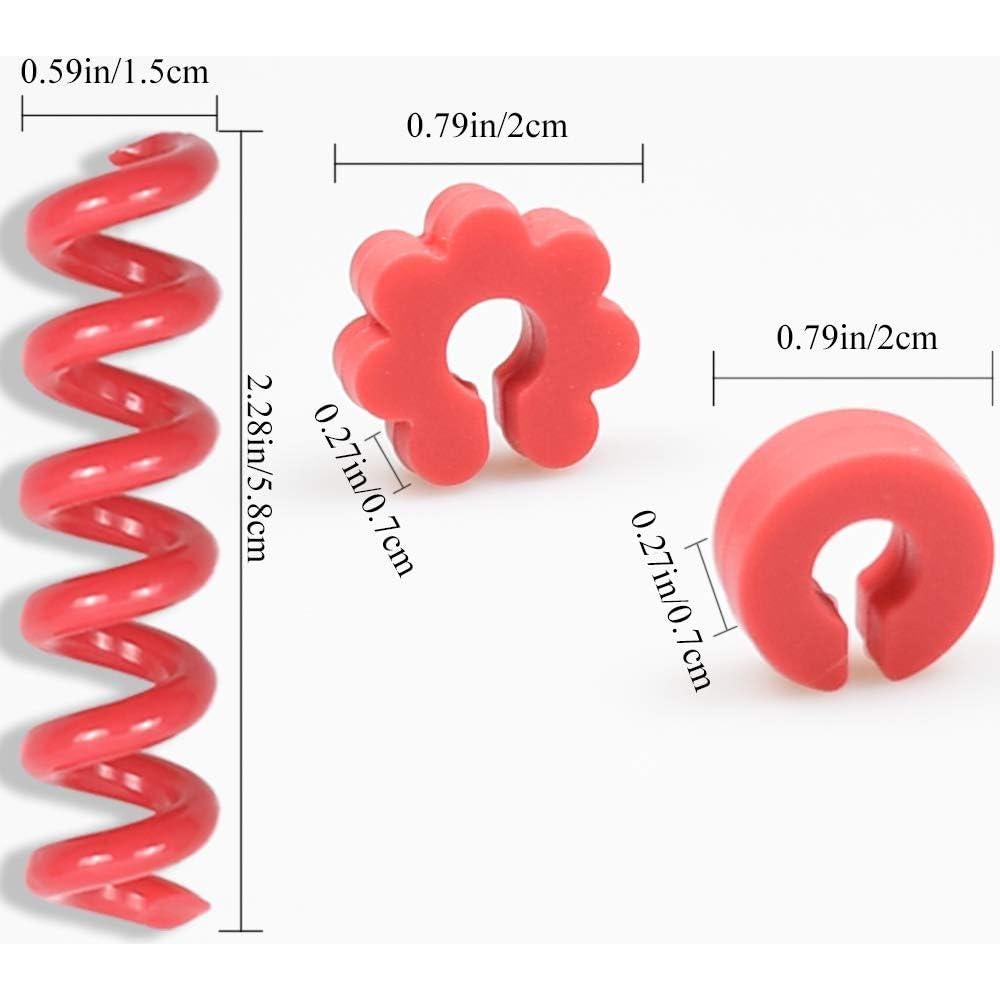 30 Marcadores de Bebida de Silicona Jolbndcv - Colores Brillantes