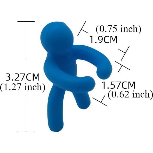 Marcadores de Copas de Vino de Silicona 20 Colores Reutilizables
