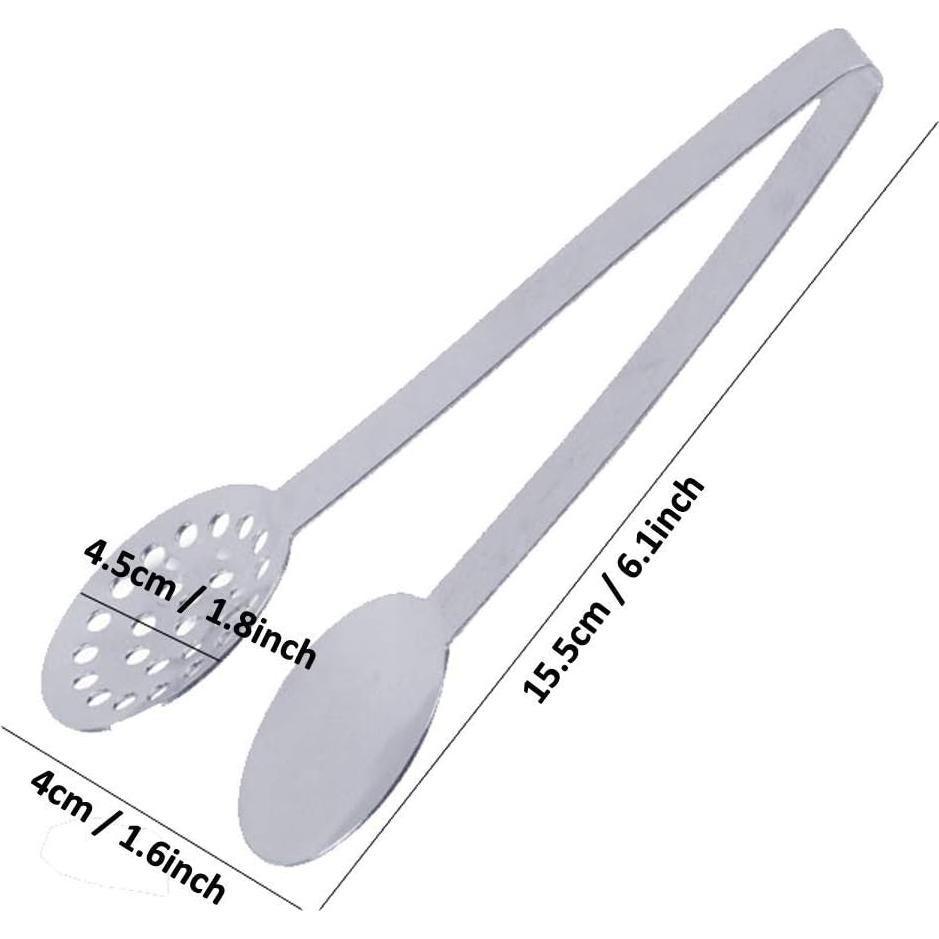 Pinzas de Acero Inoxidable Traderplus para Bolsitas de Té - 2 Unidades