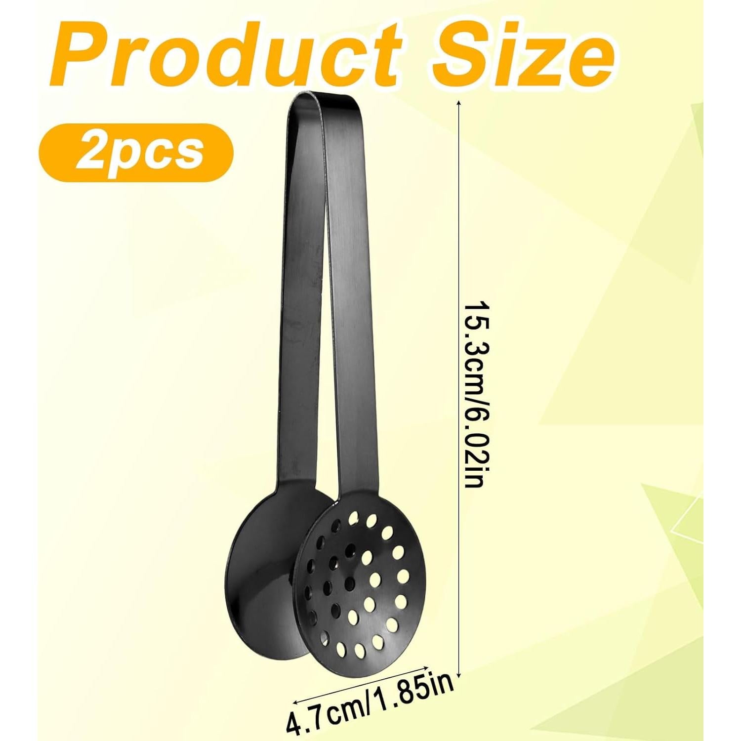 Pinzas para Bolsas de Té Gosknor Acero Inoxidable 15.3cm 2 Pcs