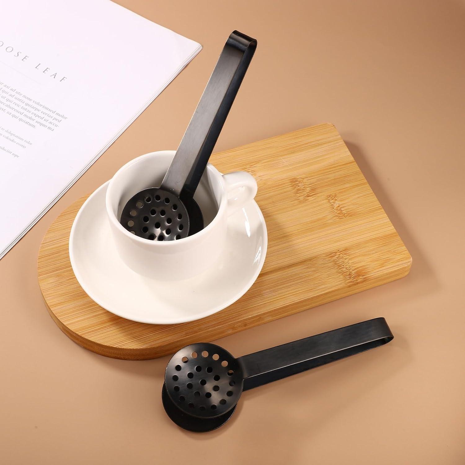 Pinzas para Bolsas de Té Gosknor Acero Inoxidable 15.3cm 2 Pcs