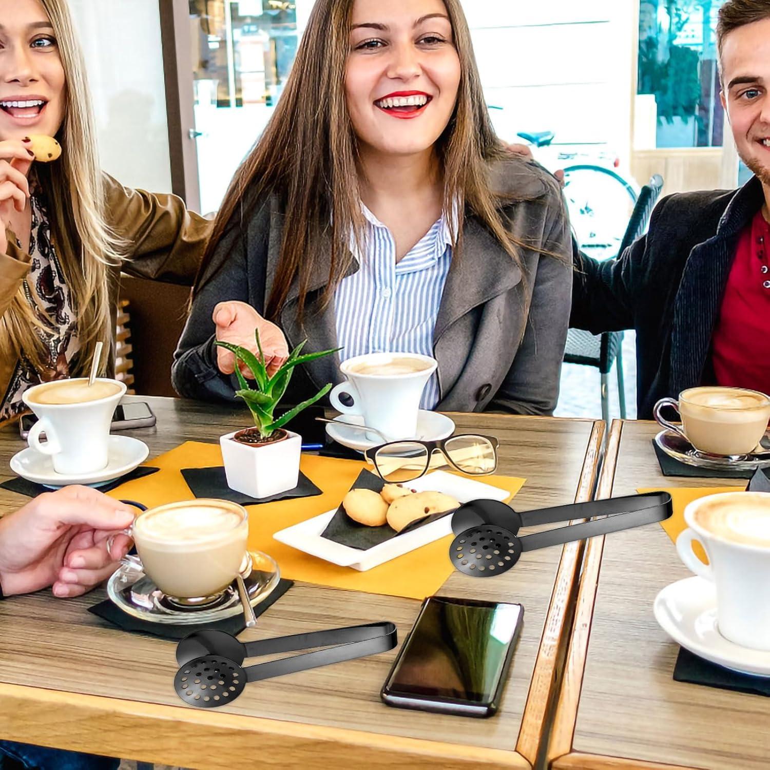 Pinzas para Bolsas de Té Gosknor Acero Inoxidable 15.3cm 2 Pcs