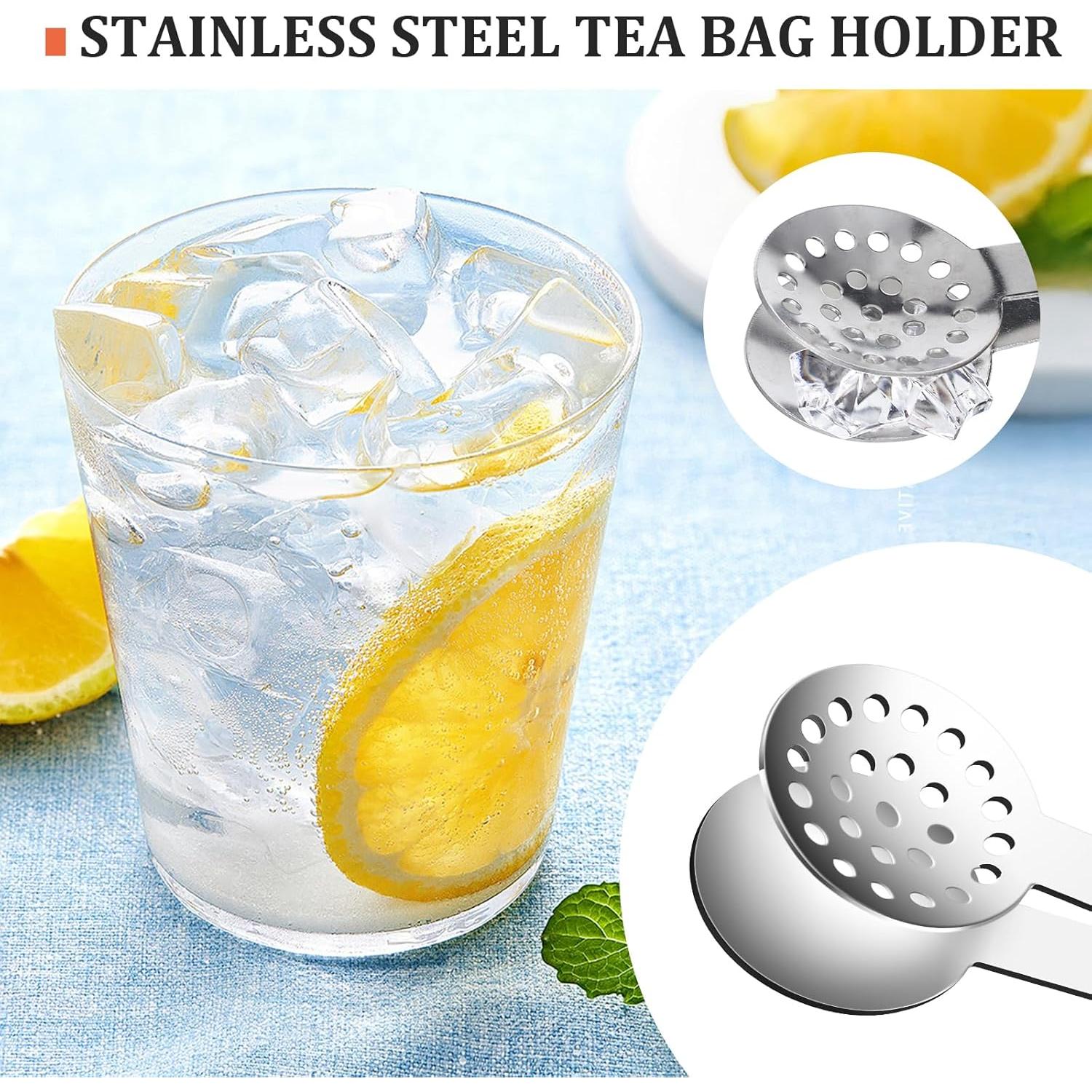 Exprimidor de bolsas de té Aeaocvo de acero inoxidable 15.4cm