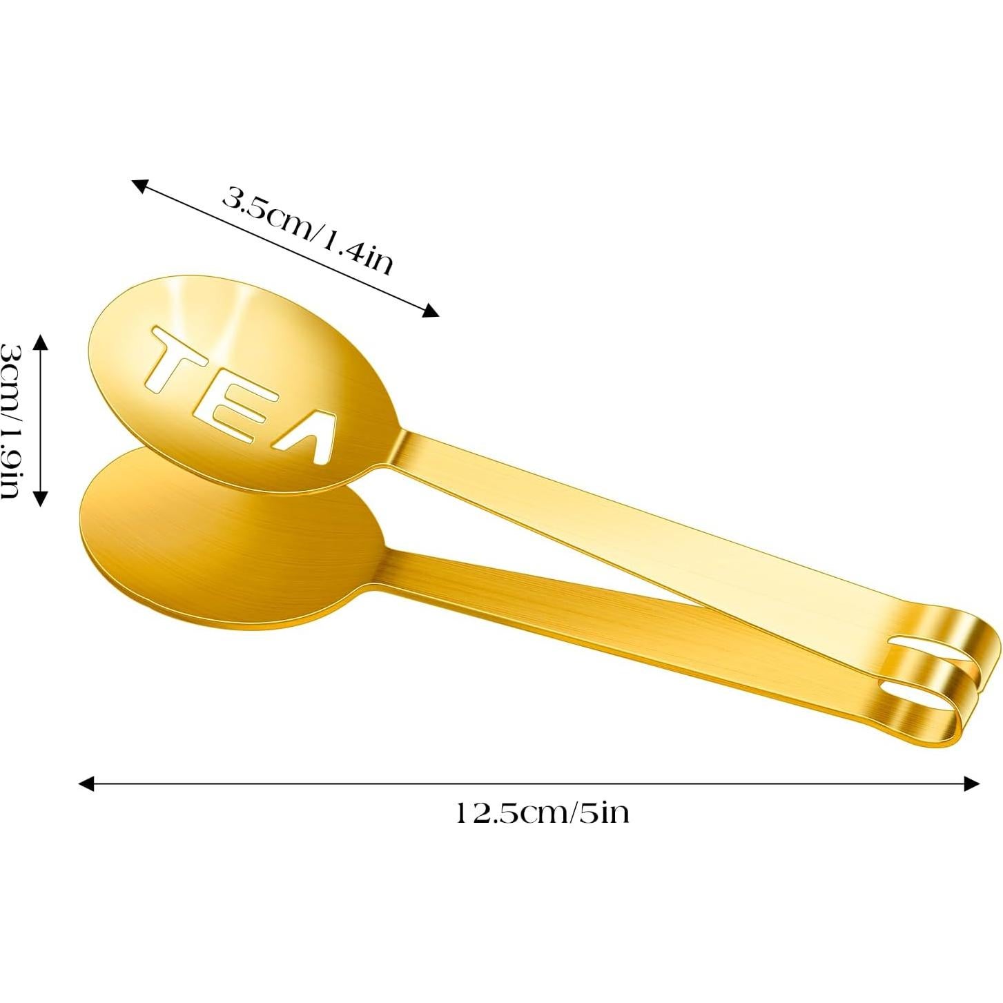 Paquete de 2 Pinzas de Acero Inoxidable Sliverdew 12cm