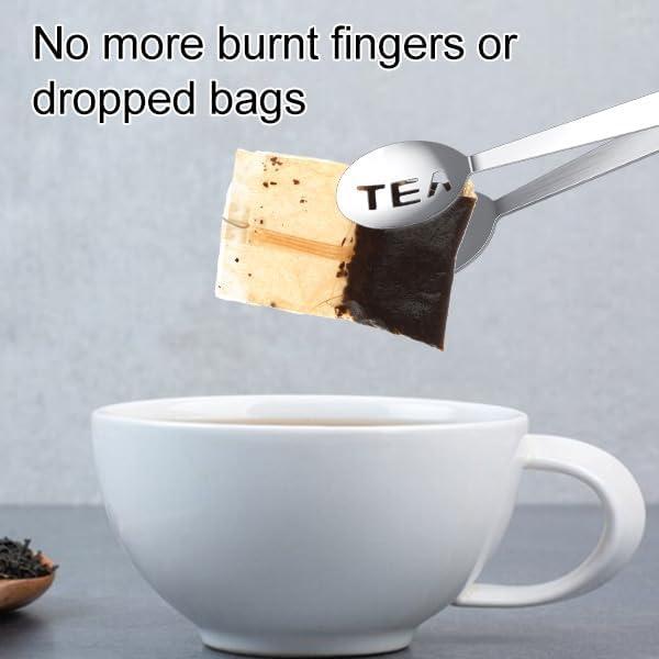 Paquete de 2 Pinzas de Acero Inoxidable Sliverdew 12cm