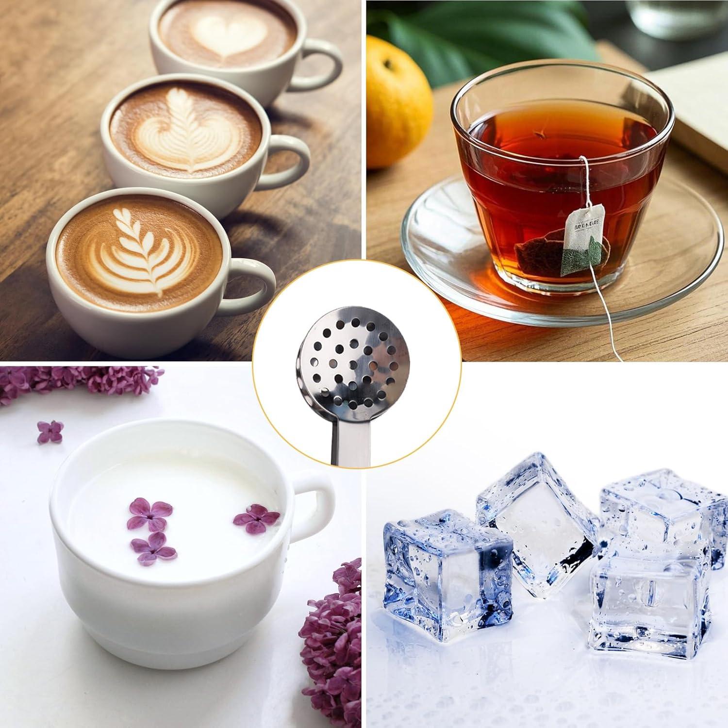 2 Pinzas de Acero Inoxidable para Exprimir Bolsitas de Té Gosknor