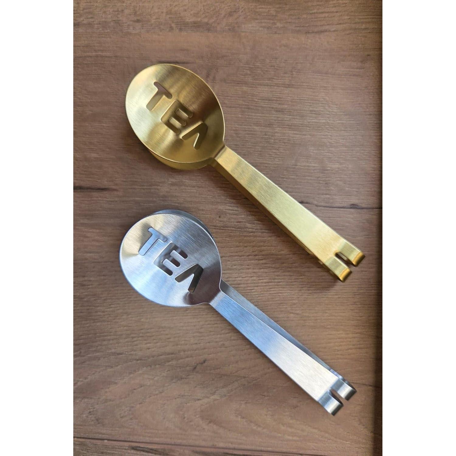 Extractor de Té Ergonómico FUNahoy - Acero Inoxidable 2 Piezas