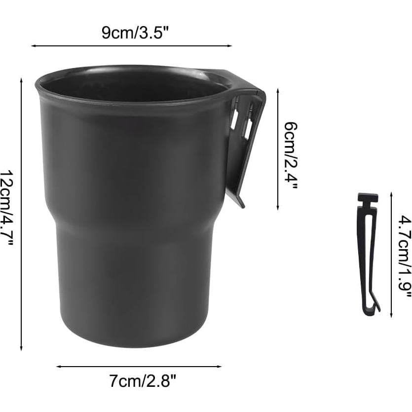 Soporte de Taza para Coche MiOYOOW - Antideslizante, 12 cm