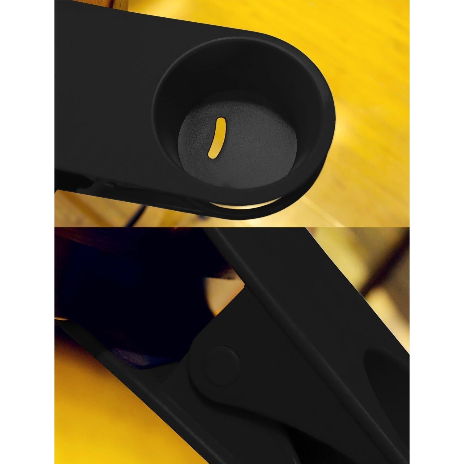 Soporte para Taza de Bebida Twinsisi - Clip Negro para Mesa