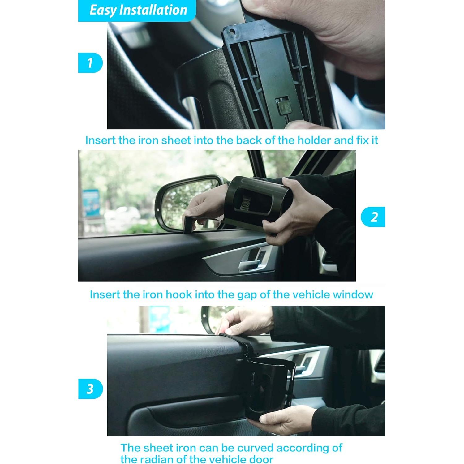 Soporte para Taza de Coche LITTLEMOLE LM778 Negro 1.18L