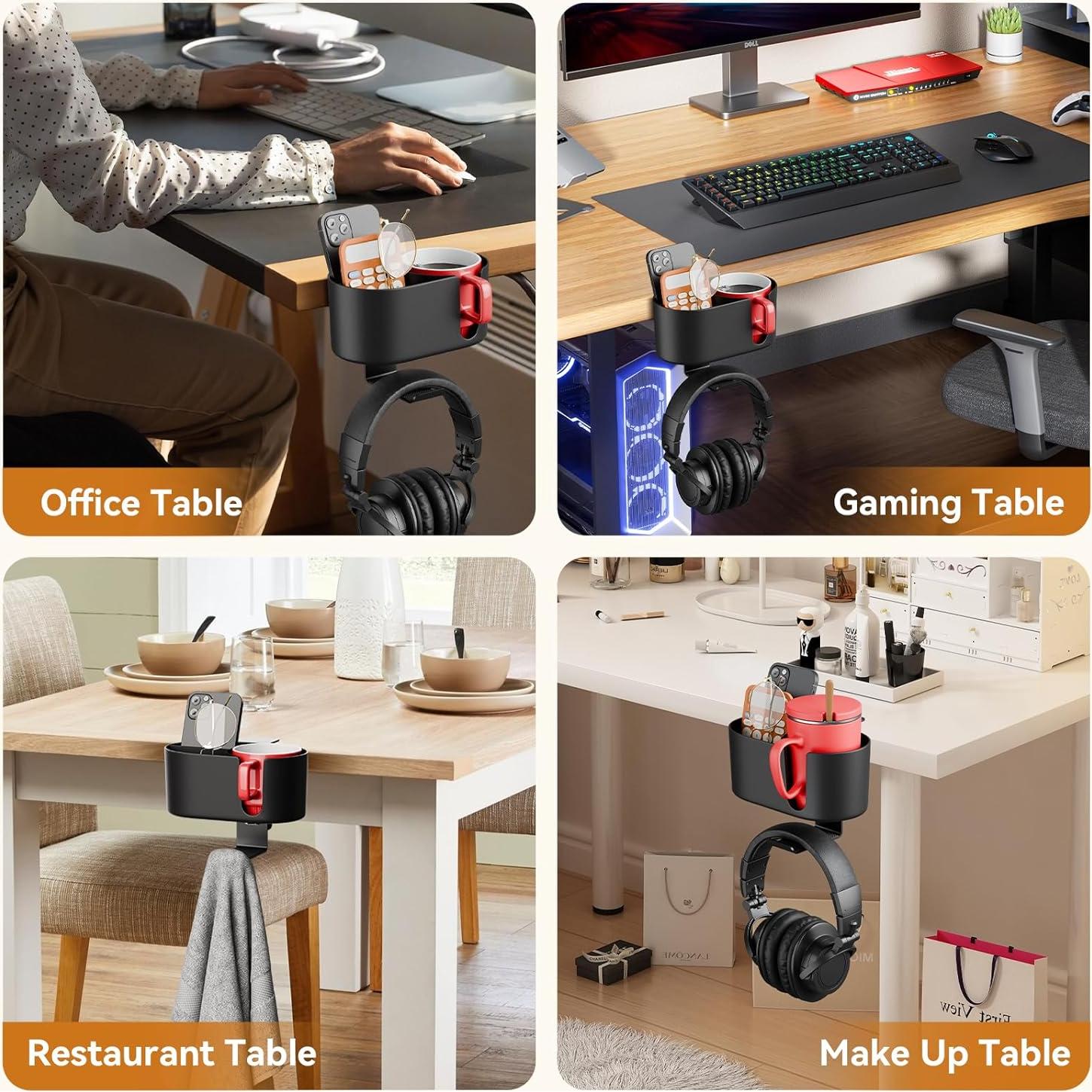 Soporte para Taza de Escritorio Fervidus 2 en 1 con Gancho