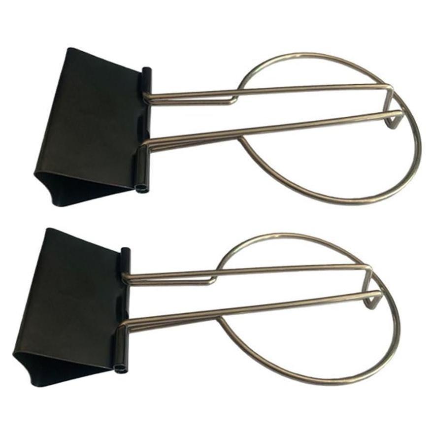 Soporte de Taza Multifuncional Luzen - 2 Piezas, Metal Negro y Plata