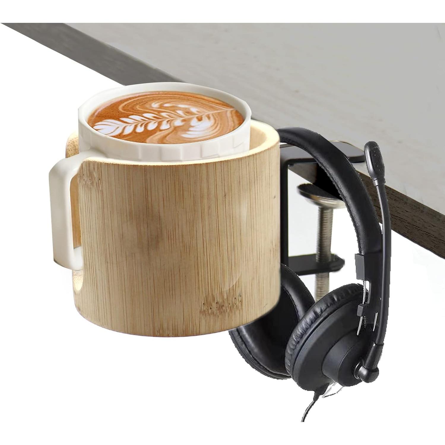 Soporte para Taza Antideslizante Tirifer - Bambú Natural