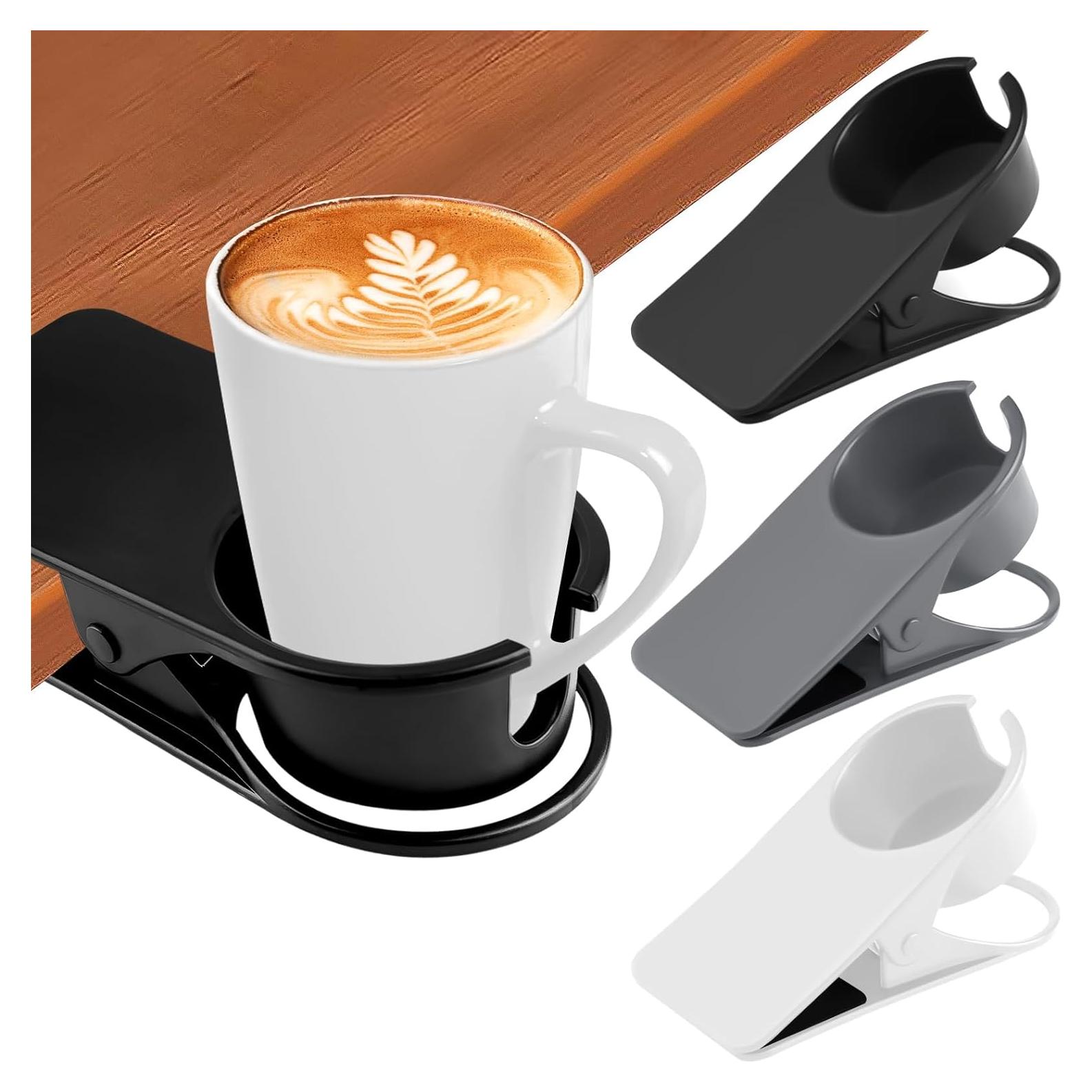 Soporte para Tazas Kalolary 3PCS Clip para Escritorio